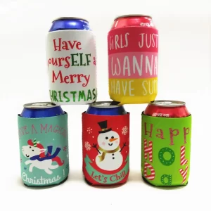 Cylindar shape Neoprene Stubby Holder (4) Stubby Holder / Can Cooler/Neoprene Cooler