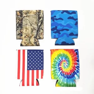 foldable Neoprene Stubby Holder (10) Stubby Holder / Can Cooler/Neoprene Cooler