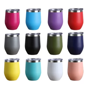 12OZ vacuum mug egg shape