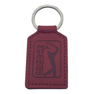 Metal / Leather Keyring 