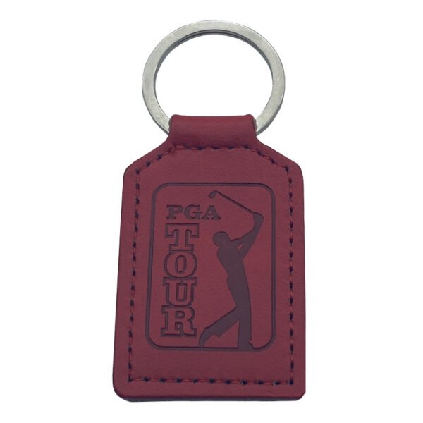 Metal / Leather Keyring 