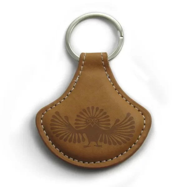 Metal / Leather Keyring 