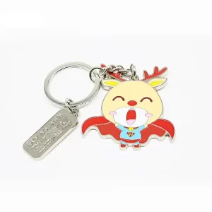 Metal / Leather Keyring 