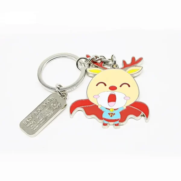 Metal / Leather Keyring 