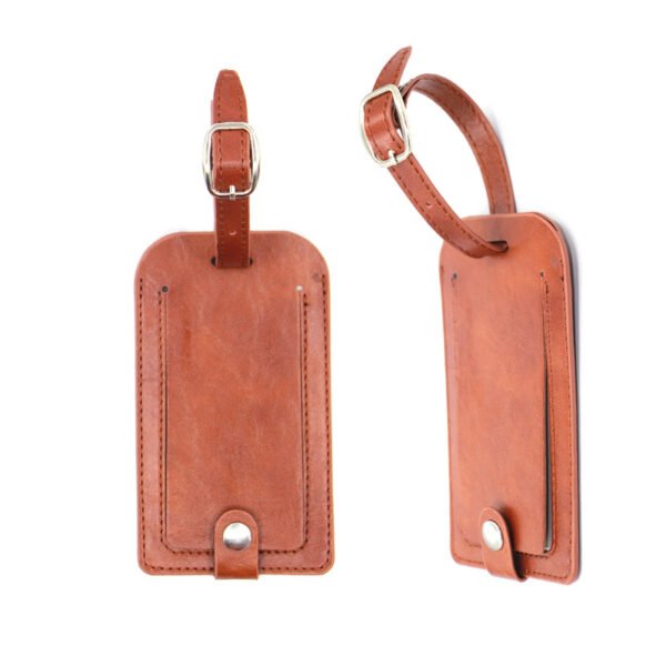 PU Leather Luggage Tag