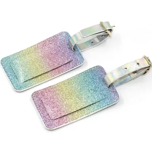 PU Leather Luggage Tag