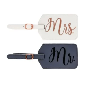 PU Leather Luggage Tag