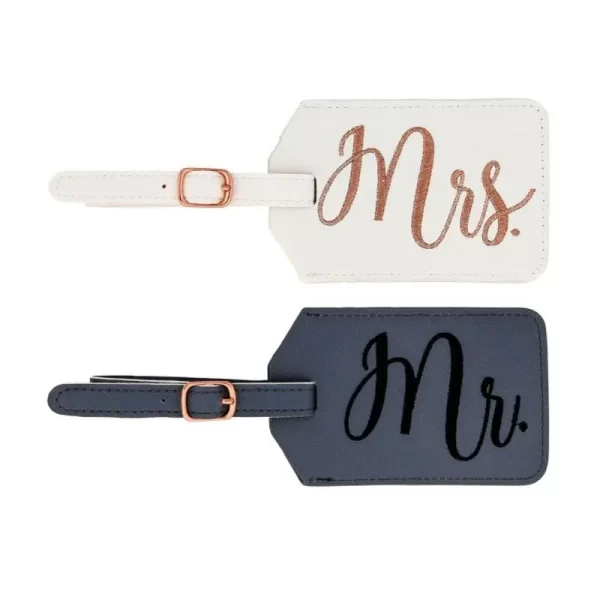PU Leather Luggage Tag