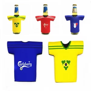 T-SHIRT shape Neoprene Stubby Holder (6) Stubby Holder / Can Cooler/Neoprene Cooler