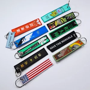 Lanyard keychain / fabric keychain