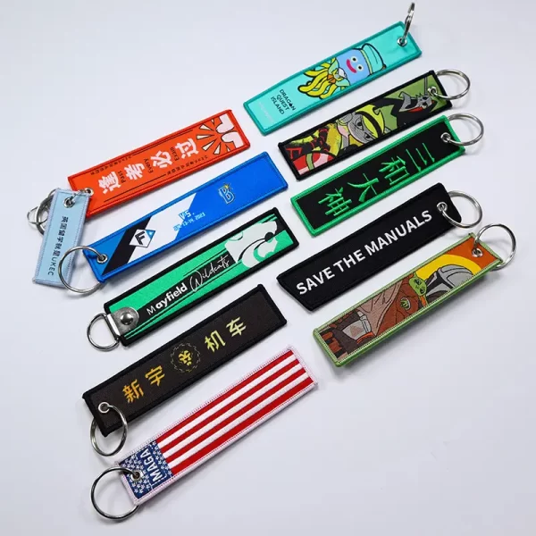 Lanyard keychain / fabric keychain