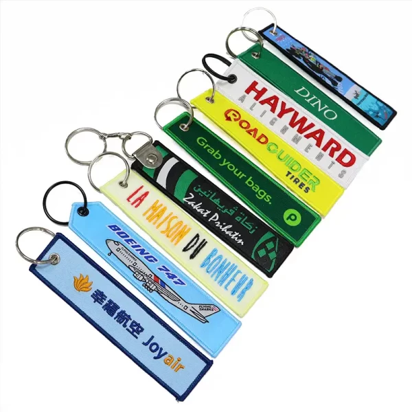 Lanyard keychain / fabric keychain