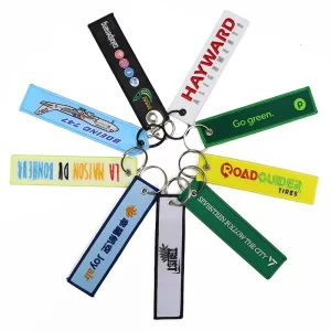 Lanyard keychain / fabric keychain