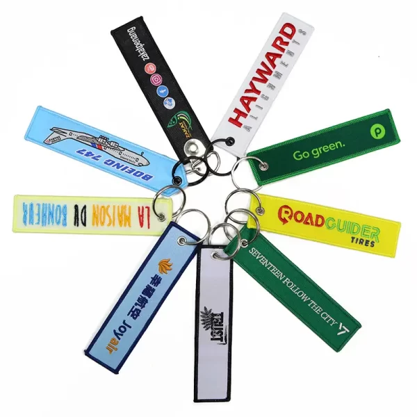 Lanyard keychain / fabric keychain