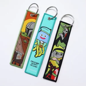 Lanyard keychain / fabric keychain