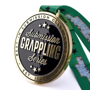 Medal badge with lanyard 