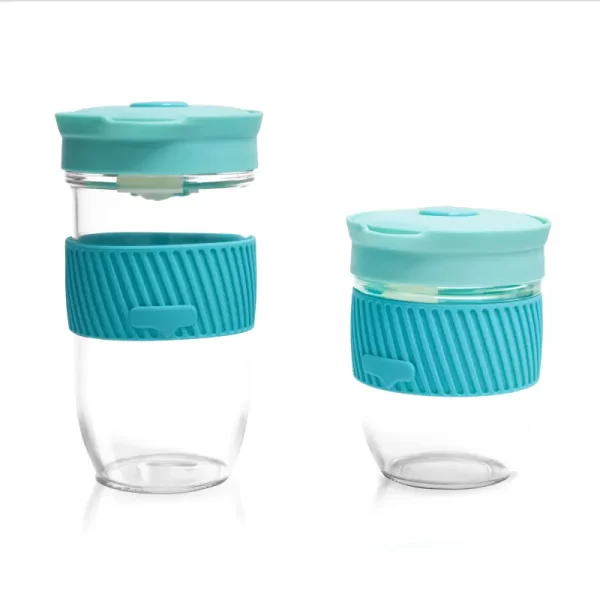 COFFEE 2 Glasses Keep Cup Coffee Mug