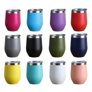 12OZ vacuum mug egg shape
