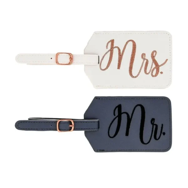 PU Leather Luggage Tag