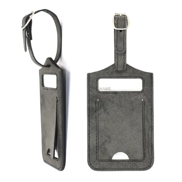 PU Leather Luggage Tag